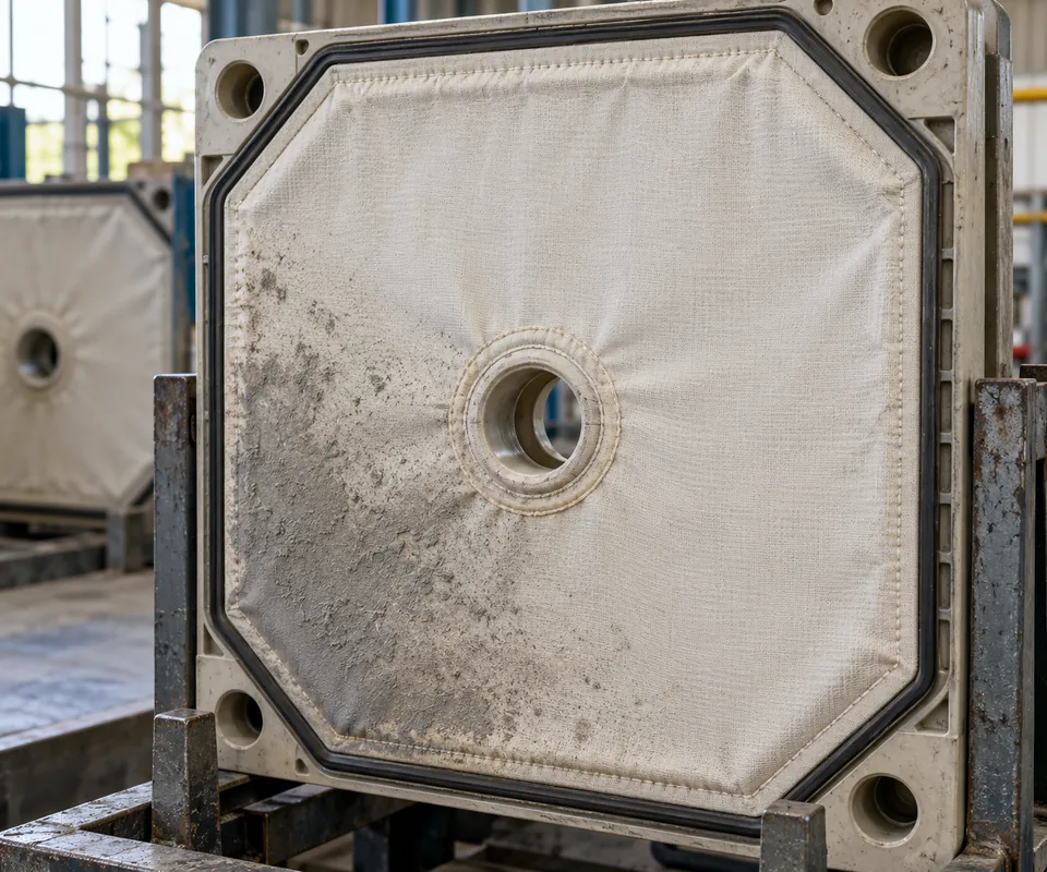 filter cloth drainage inspection