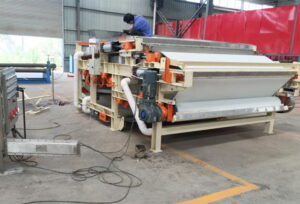 filter press factory view