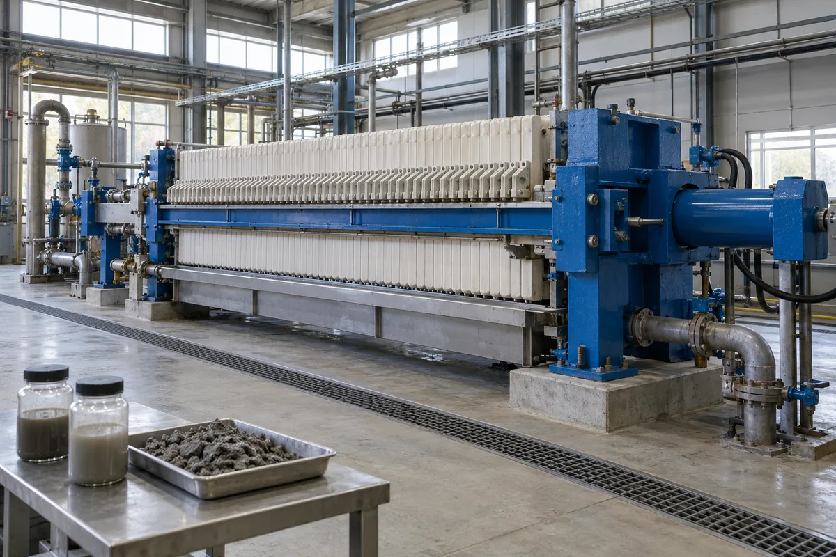 filter press selection cover