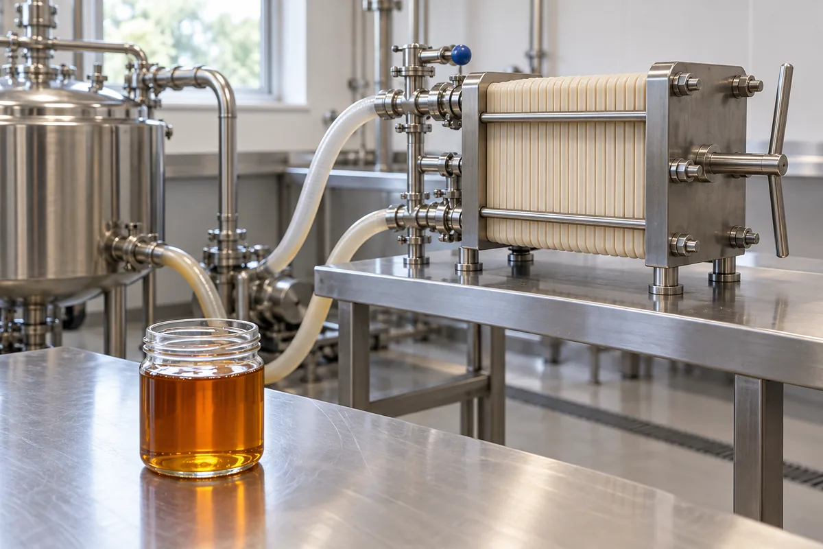 food processing plate frame filtration