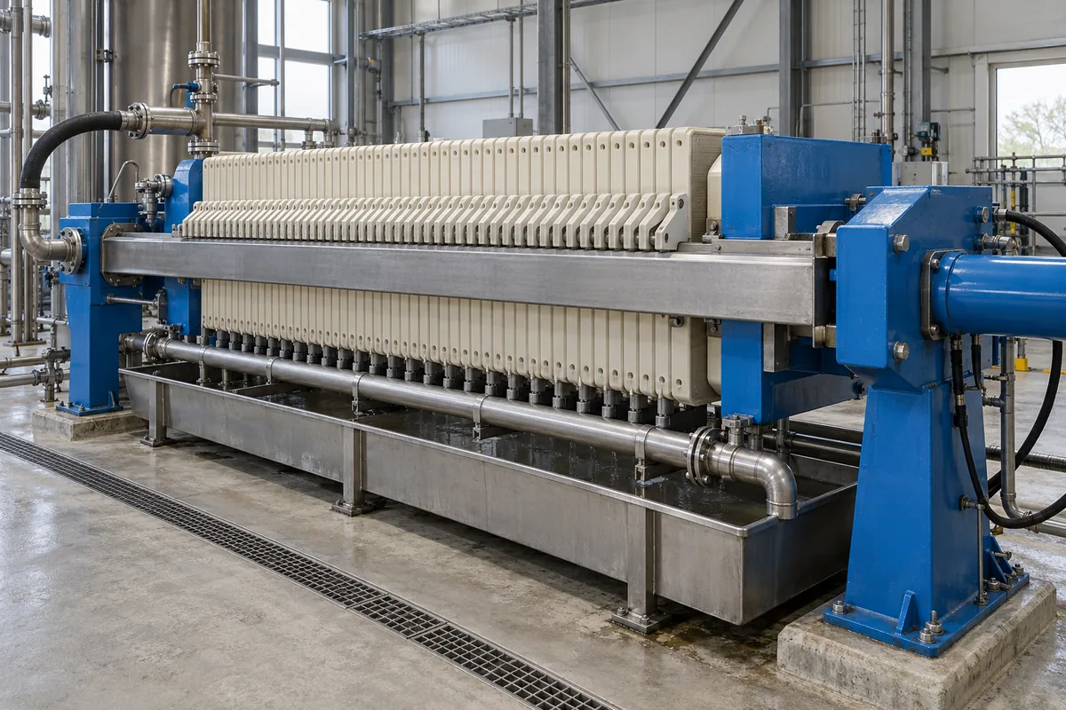 frame filter press industrial cover