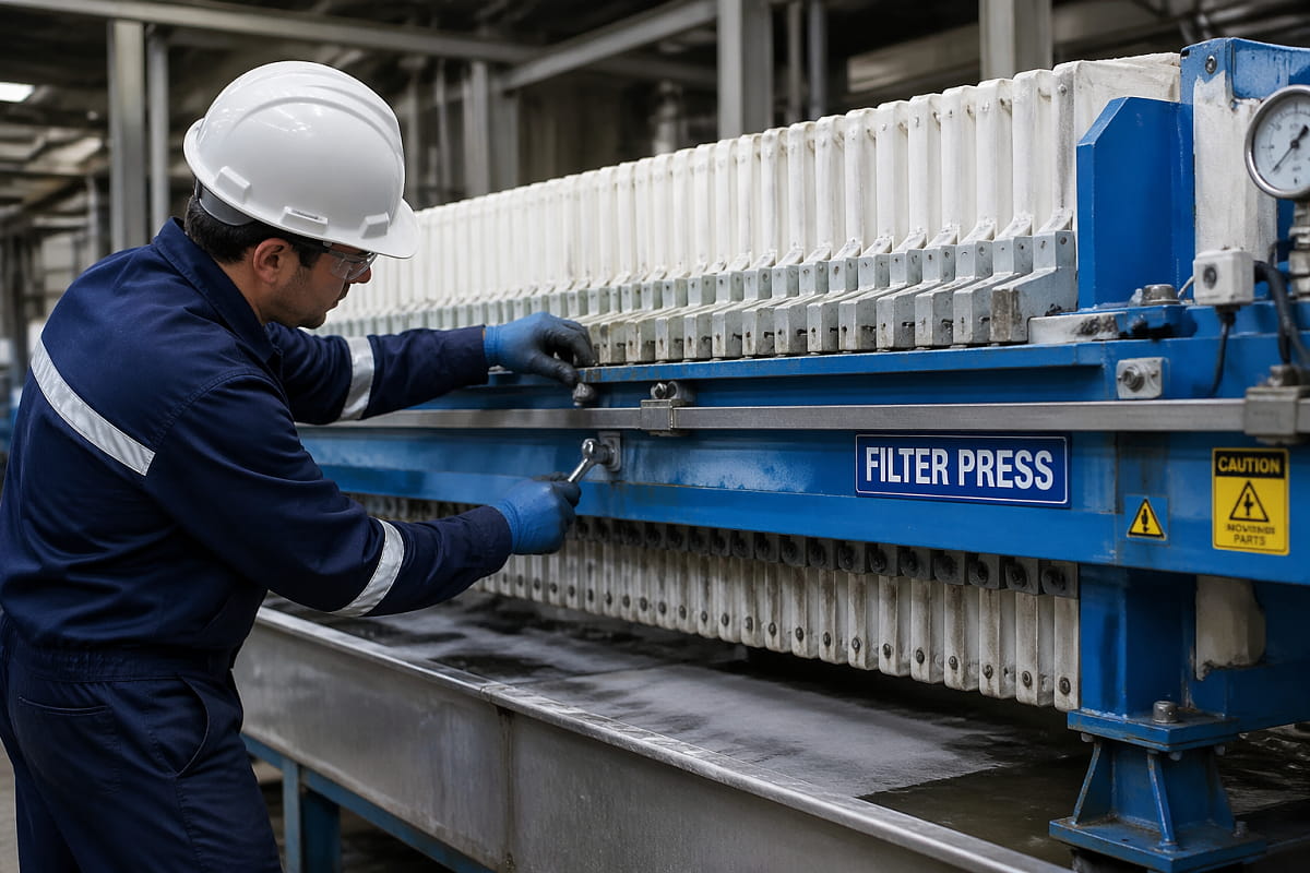 filter press maintenance