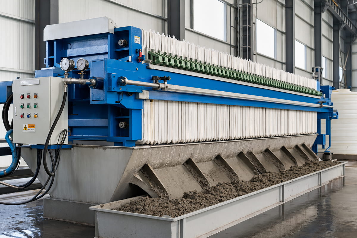 what is a filter press used for