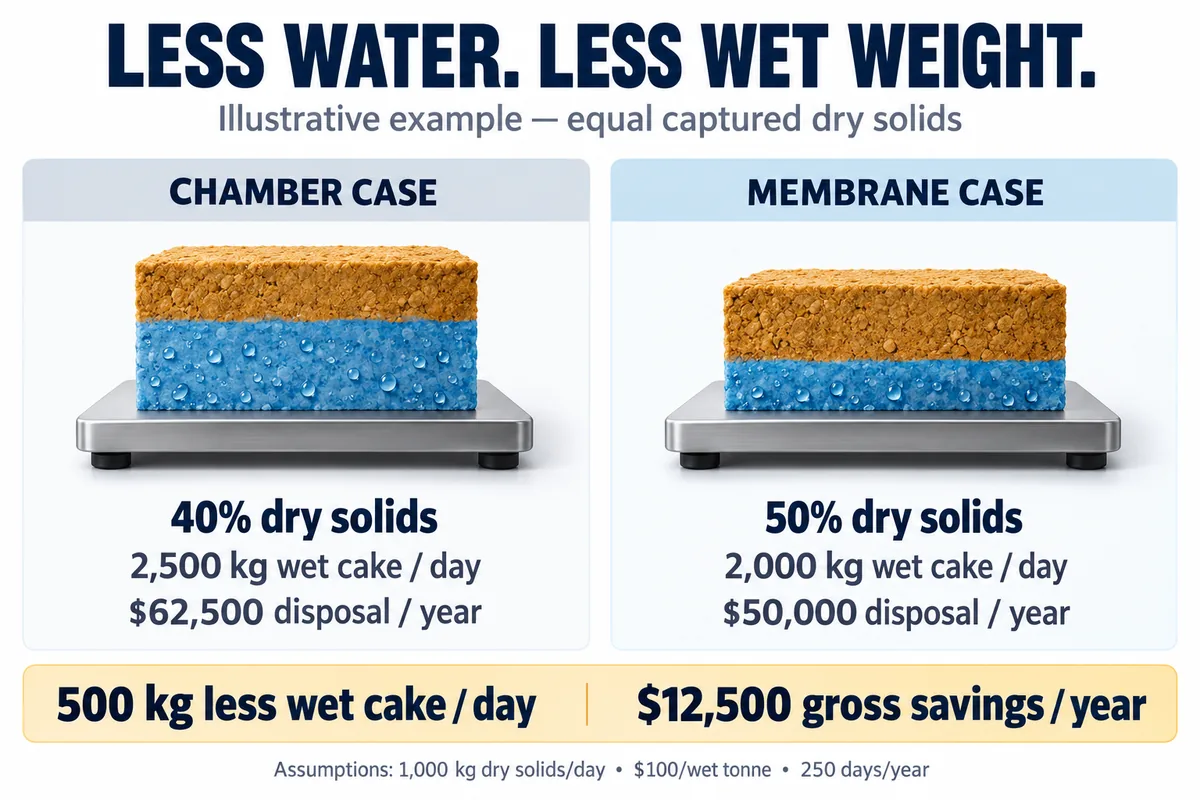 filter cake disposal cost comparison