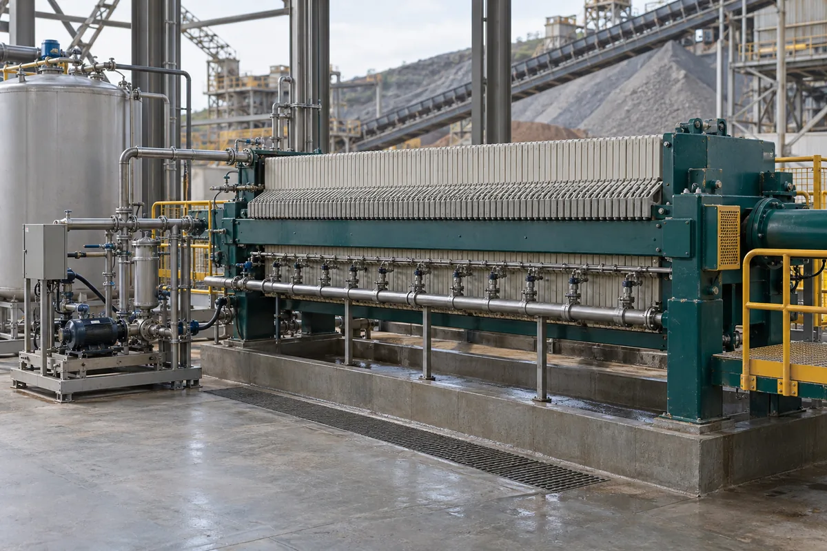Define Filtration, Squeezing and Washing Stages