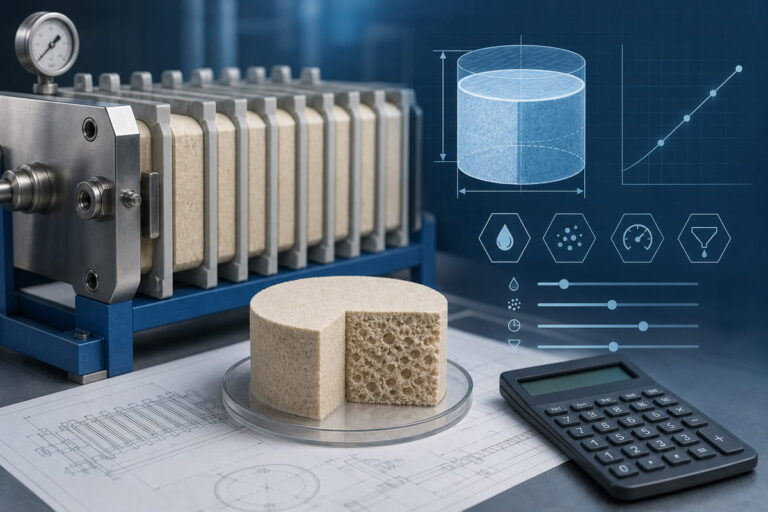 Filter Cake Volume Calculator