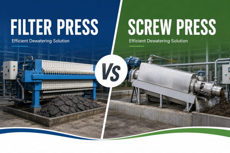 Filter Press vs Screw Press
