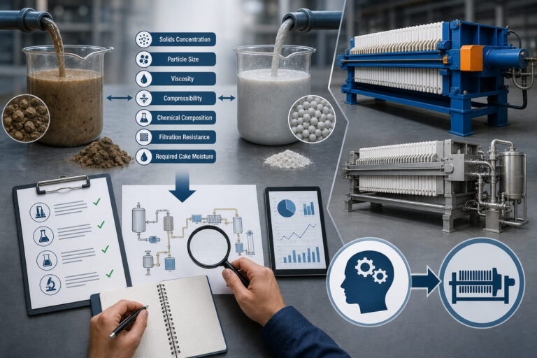 Why Filter Press Selection Should Start With the Process