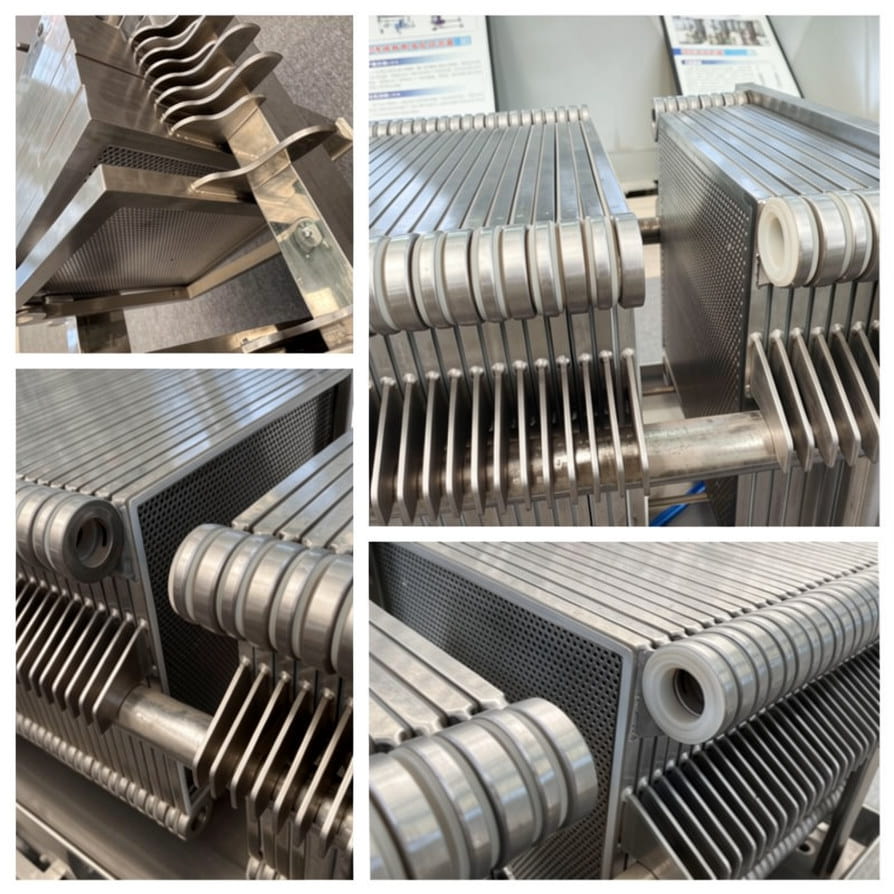 stainless filter press detail image