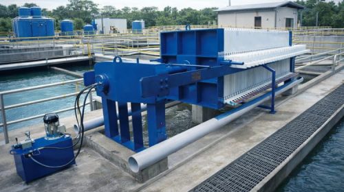filter press use in Wastewater Treatment picture filter press use in Wastewater Treatment
