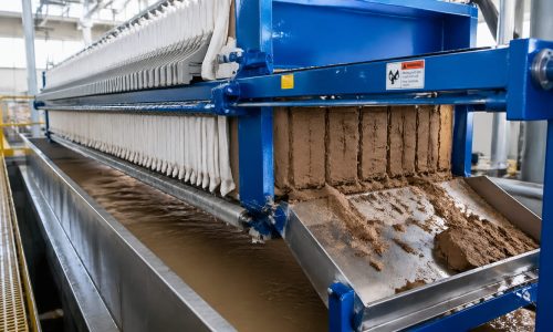 how to remove more water after filter press